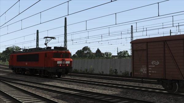 DB 1600 en gare de triage d'Augsbourg