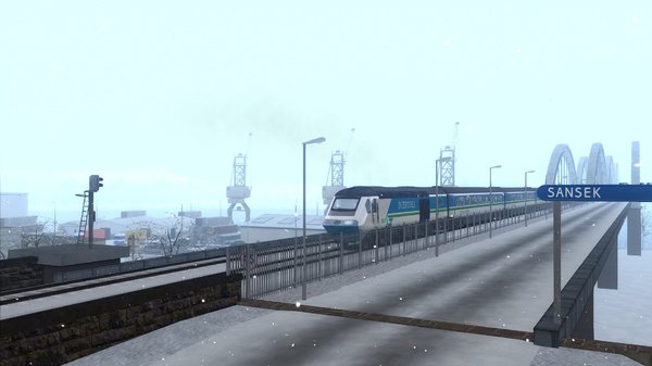 Au-dessus du fleuve Sansek