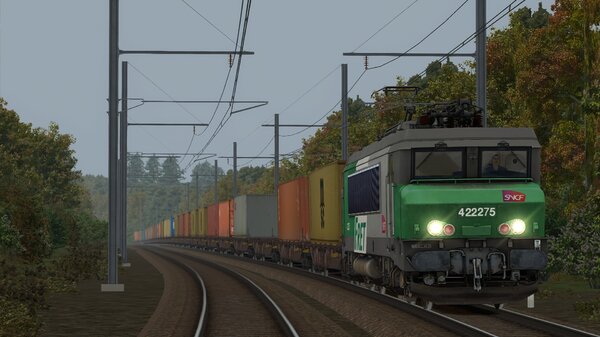 BB 22275 sur un naviland non loin de Fontainebleau