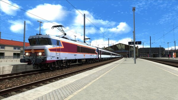 La CC 6570 en gare de Marseille-Saint-Charles