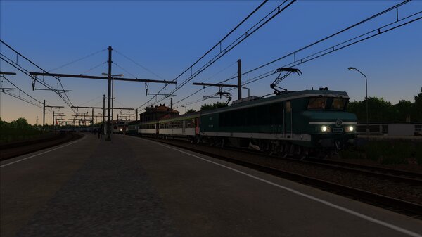 Express de nuit Paris - Modane à St-Amour