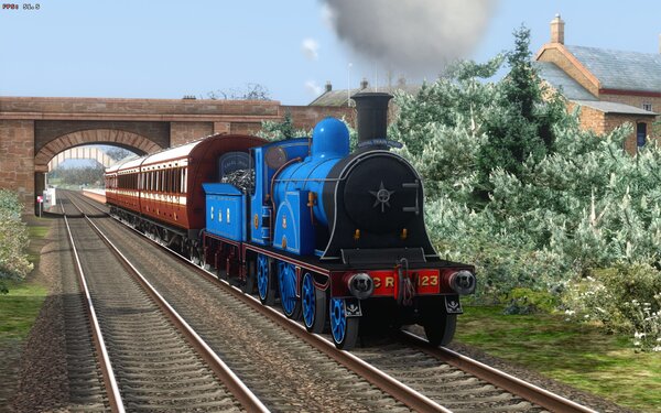 A Royal Train of Long Ago